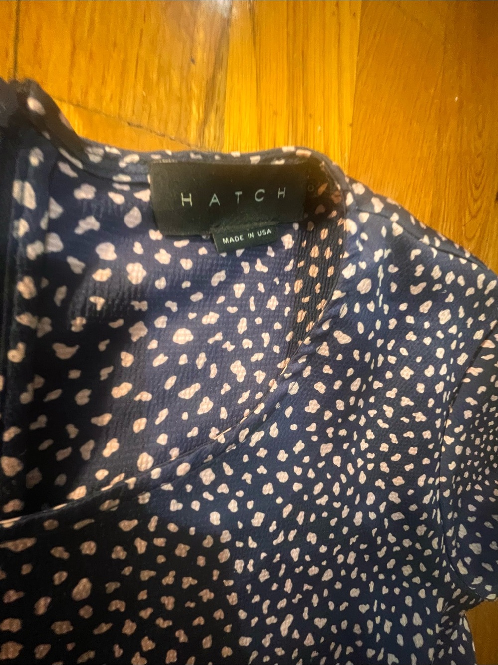 $248 Hatch Maternity Patterned Soft Dress Size XS Women’s - Picture 13 of 14
